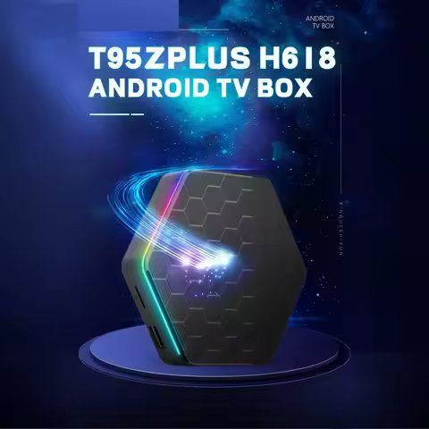 10PCS T95Z Plus Allwinner H618 Android 12.0 TV Box Smart HD 6K 2.4G&5G WiFi6 16GB 32GB 64GB