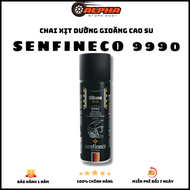 Xịt dưỡng gioăng cao su bôi trơn gioăng chống kẹt cửa kính ô tô Senfineco 9990 Silicon Spray dung tí