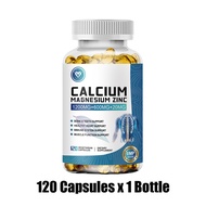 Omilay Zinc Magnesium Calcium แมกนีเซียม แคลเซียม สังกะสี แคปซูล Magnesium Glycinate Zinc Calcium Vi