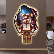 (NEW Style)led mirror painting - BEARBRICK Bear Painting - entrance painting