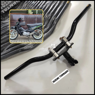 PAKET Stang Rzr Plus Dudukan Stang Universal Matic Bebek Honda Yamaha Suzuki Satria 2 Tak Tornado Sm