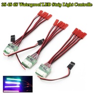XH2.54mm 3S/4S/6S RC Waterproof LED Strip Light Controller For RC Drone Parts