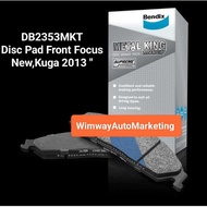 DB2353MKT FORD KUGA , FOCUS III ,WAGON FRONT DISC PAD [ BENDIX METL KING ]