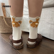 (FS) Playful Cat Socks Cat Lover Gift Cute 3d Cat Socks with Balls – Funny Cartoon Kitten Crew Socks