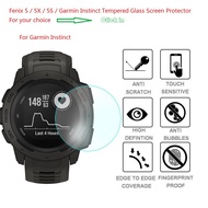 For Garmin Instinct / Fenix 5S / 5 / 5x Tempered Glass Screen Protector Watch Films