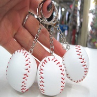 Baseball Keychain Bag Pencil Case Decoration Keychain Baseball Keychain Charms Baseball Keychain Han