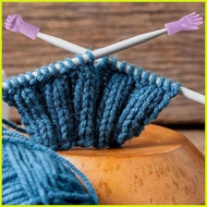 Knitting Needle Stoppers Needle Stoppers Knitting Stopper 24X Rock Paper Scissors Knitting Needles C