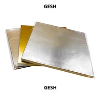 GESH Engraving Drawing paper, 70 micron Thick Gold Foil Aluminum Foil Art Paper, making Engraving Ha