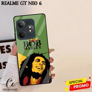 [RR06] Glossy Case REALME GT NEO 6 SE | REALME GT 6 | Pic HD Glitter Case BOB MARLEY Motif | Premium