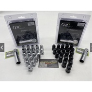 TPI LOCK M12X1.5MM 33MM 6SPLINE LOCK NUT 20PCS TIRE NUT TPI WHEEL NUT SPECIAL LOCK NUT TUNNER RIM NU