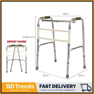Adult Walker Multi-functional foldable stainless steel Walking Aid aids Crutches Canes Toilet Armres