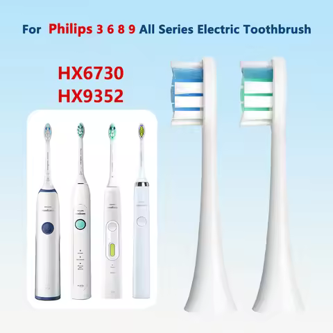 Compatible with Philip Electric Toothbrush Head 3 6 8 9 Full range HX3226 HX6730-HX9352 Oral Care Re