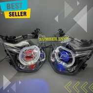 [Siap Kirim] Deymeker Biled Beat Karbu Reflektor Lampu Depan Beat Karbu Biled