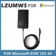 15V 4A 65W Charger Adapter For Microsoft Surface Laptop Book Power Supply For Pro3 Pro4 Pro5 Pro6 Pro7 Fast Charge