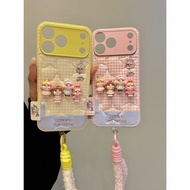 Sweet Cute Five-pointed Star Three-dimensional Crying Girl Suitable for ihone17promax16pro Phone Cas