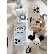 Soft Card Holder Cinnamoroll cute hello kitty Case OPPO a60 Reno 11f Realme c55 c63 12pro plus note 