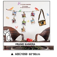 Wall sticker frame camera uk.60x90cm