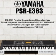 Keyboard Yamaha PSR E-363