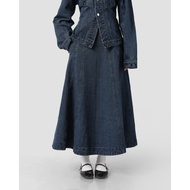 Sabamodest Denim Maxi Skirt Long Skirt Maxi Skirt