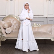 Az-zarin White Dress