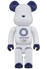 預訂 &lt;日版&gt; 日本直送 Medicom Toy Be@rbrick Bearbrick Tokyo Olympic Emblem 1000% 東京奧運 ( 請先訊息確認預訂)