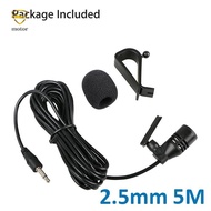 MOTORLAND~Microphone Low impedance Anti noise Car For Radio GPS DVD External Mic