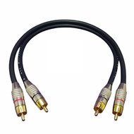 Audio Cable - RCA Stereo to RCA Stereo - 10 centimeter