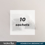 WOWCHA Kombucha Black Tea Leaves Teabag | Ingredient for Making Kit | Homebrew 康普茶茶包