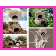 🇸🇬 Ceramic Pet Hideout Hamster Habitat and Toy