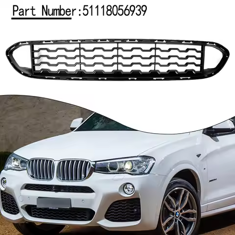 51118056939 For 2015-2018 BMW X3 F25 X4 F26 Front M Sport Bumper Lower Grille