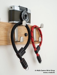 相機手腕帶 黑色 9mm 登山繩 復古手工 菲林相機 禮物 攝影