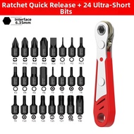 BROPPE | Bidirectional Ratchet Screwdriver 90 Degrees