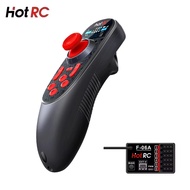 HOTRC DS-650 6CH 2.4GHz Radio System Transmitter Remote Controller with DS 600 PWM 6 Channel Receive