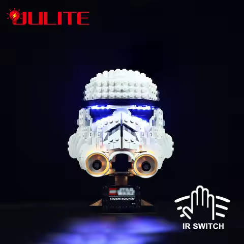 LED Light Kit For 75276 Stormtrooper Helmet Lighting Set DIY Toys Set (Not Included Building Blocks)