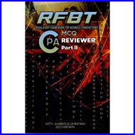● ☇◑ ☫ RFBT CPA Reviewer Part II (2023 Edition) by Atty. Andrix Domingo (Paper Bound)