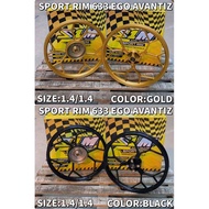 (S1M) AEROX THAI CNC SPORT RIM 17 inch 1.4/1.4-17 SPORT RIM AEROXTHAi  17inchi EGO LC AVANTIZ SOLARI