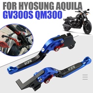 LY For HYOSUNG Aquila GV300S GV 300 S GV300 300S QM300 Motorcycle Accessories Brake Clutch Levers Pa
