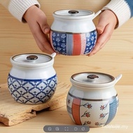 Kitchen Food Storage Jar Household Ceramic High Temperature Resistant Large Capacity Oil Tank Season