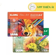 [Genuine product Klong KL777] Professional high-end drawing book A4+ 25 sheets 250GSM for artists - 