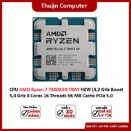 [FULL VAT ] - AMD Ryzen 7 7800x3D NEW TRAY CPU (No Fan Included) - High Performance Gaming Work Stud