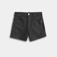 HI STYLE Women Short Jeans - Black - FVA610093 / Seluar Jeans Pendek - Hitam