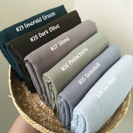 Bawal Cotton Voile Plain Bidang 50