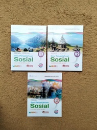 INSTAN BUKU IPS SMP KELAS 7 8 9 PLATINUM TIGA SERANGKAI KURIKULUM MERDEKA LARIS