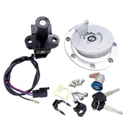 Ignition Switch Lock Fuel Gas Tank Cap Cover Seat Handle Locks Include Key For Honda CB400 SF 1992-1