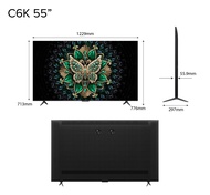 NEW 2025 | TCL TV C6K  Premium QD-Mini LED | 4K UHD | 55 65 75 85 inch  | 144Hz VRR | Dolby Atmos | 
