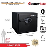 SentrySafe - SentrySafe SFW123DTB - Combination Fire & Water Proof Security Safe