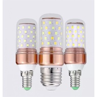 Light bulbs, E14, E27 bulbs with yellow light, three colors for chandeliers and pendant lights