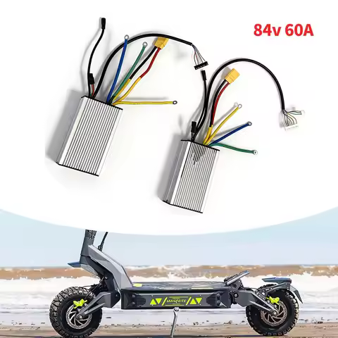 Latest 84V 60A Upgraded Brushless Controller for LANGFEITE GT2S GT2RS Electric Scooter | New 8000W H