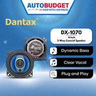 4 Inch 2-Way Coaxial Speaker DANTAX Universal DX-1070 Car Audio Suara Speaker Kereta 4Inci Dashboard