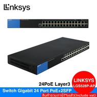 Switch Linksys Gigabit 24 Port PoE+2SFP(LSS-LGS528P-AP)Managed Gigabit Switch